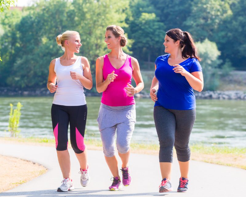 start postpartum running with other motivated mom friends