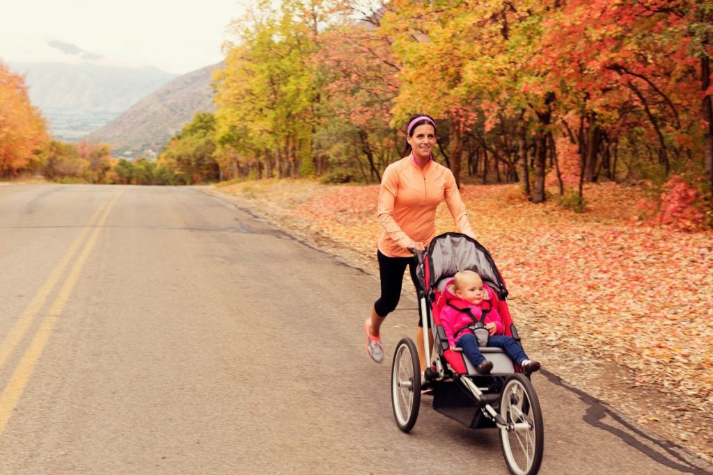 Part One Running Stroller Jogging Strollers: What Age Can A Child Use One? - Out There Mothers