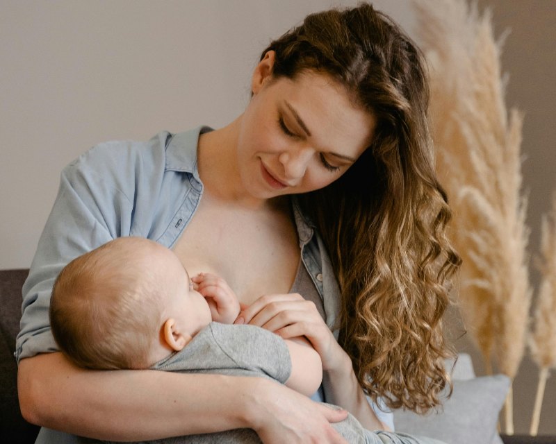 It's best to be safe and avoid creatine while breastfeeding or pregnant.
