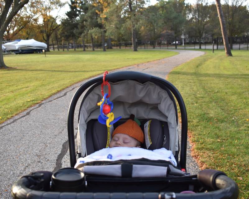 Running with a newborn can help improve physical and mental health