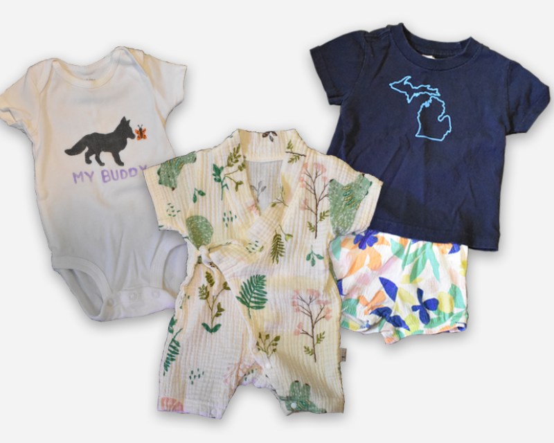 Breathable fabrics keep baby cool in the summer by wicking moisture away from the skin