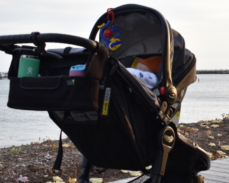 If you run with a newborn in a stroller, use an infant car seat for the safest seating position