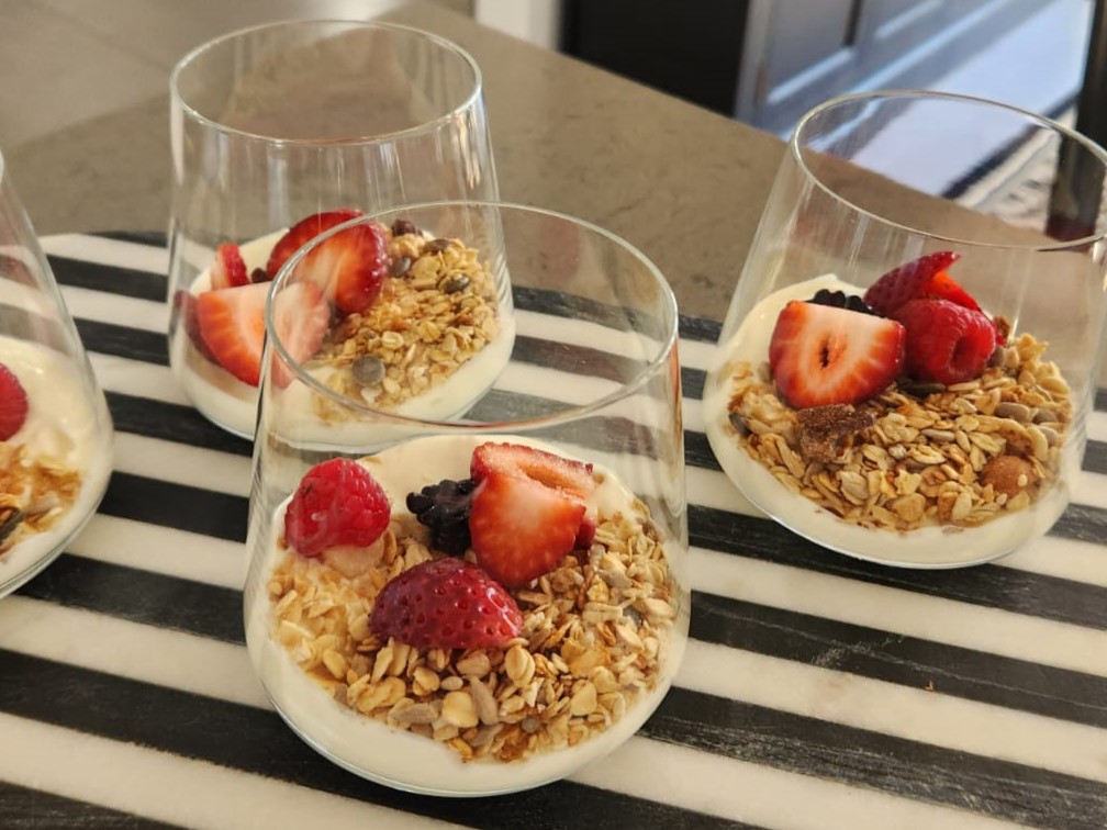 Yoghurt Parfait Breakfast Ideas