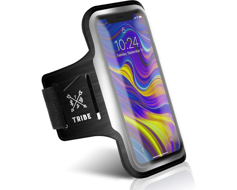 Phone strap for running moms, securing their phone while they run