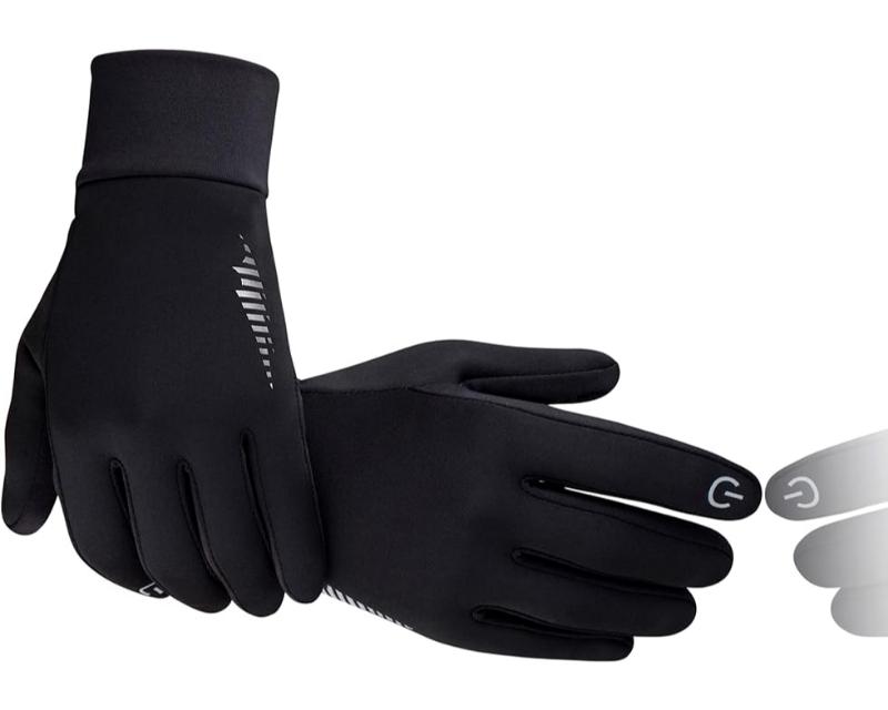 Running gloves, the ideal gift for moms who run in cold weather