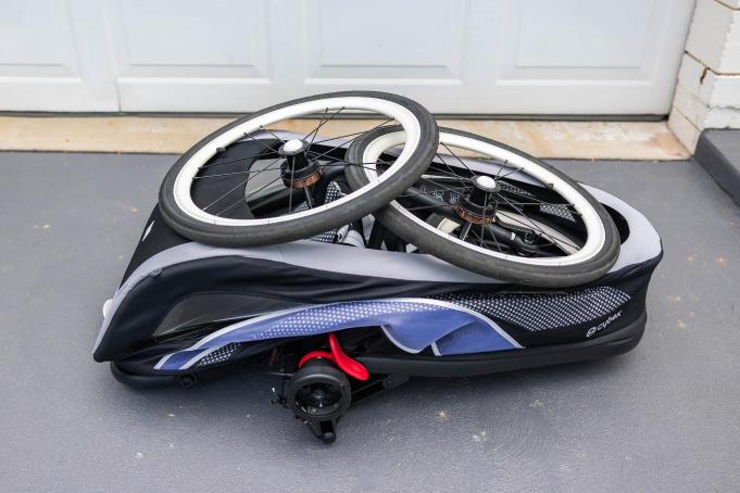 Cybex Zeno Stroller can be compactly folded