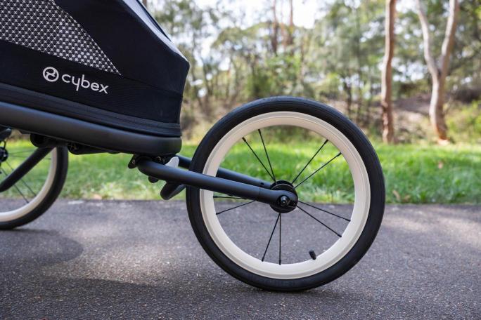 Fixed wheel on the Cybex Multi Sport Buggy