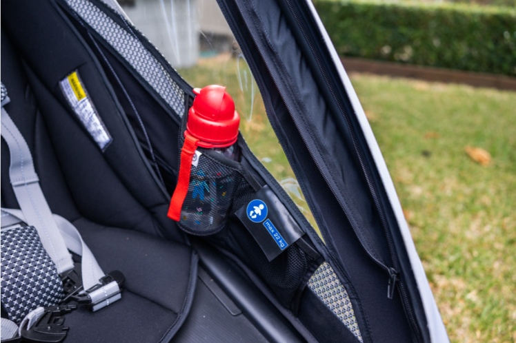Internal storage on the cybex zeno pram