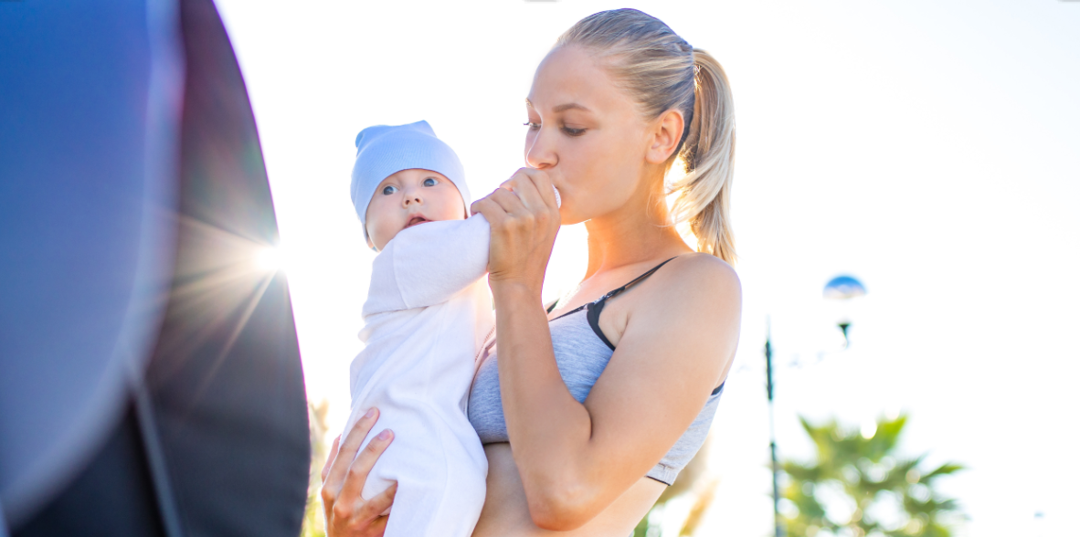 Returning to running while breastfeeding