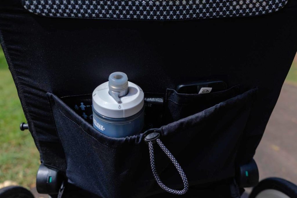 Storage pocket on the Cybex Zeno Running Pushchair