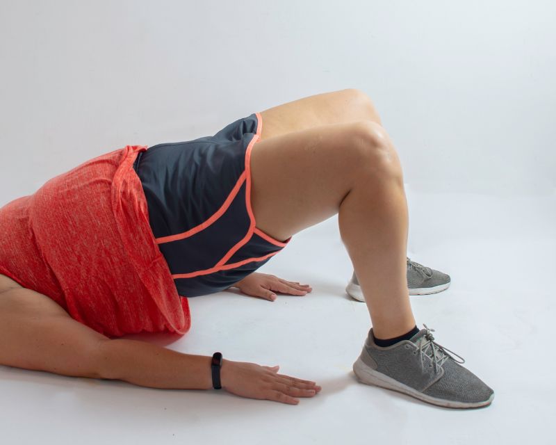Remember to stack your ribs when doing this post c section core exercise