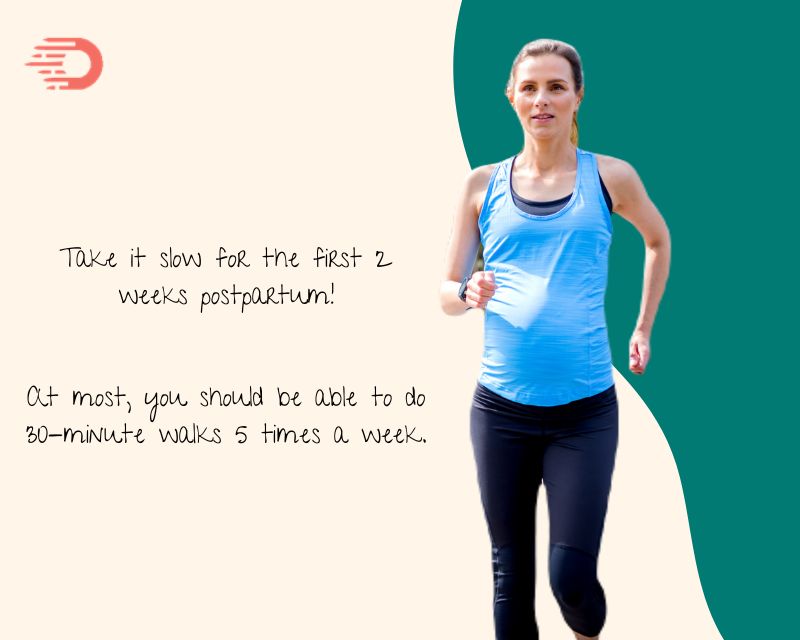 walking is the easiest exercise new moms can do