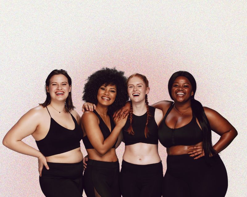 Postpartum women feeling supported by their postnatal compression shorts