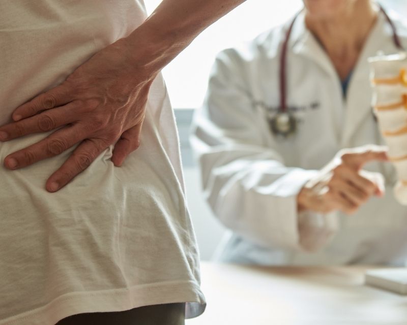 Visit a doctor when hip pain persists