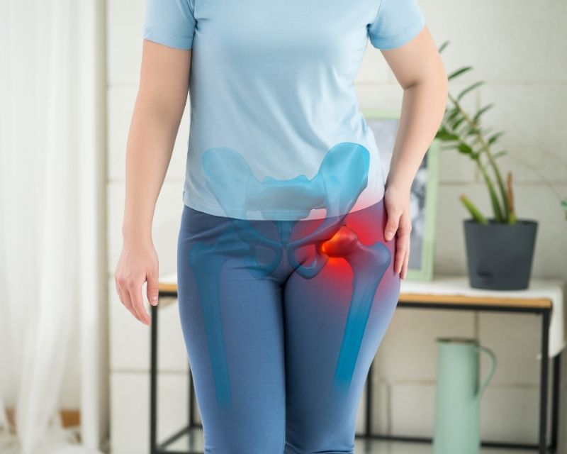 Increased mileage can cause hip pain after running